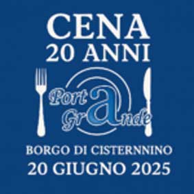 Cena 20 anni di Porta Grande